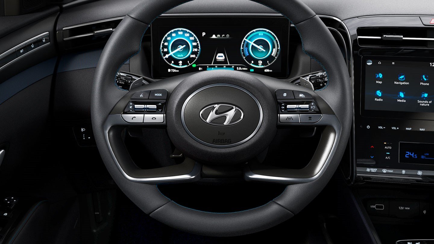 Rattet i Hyundai TUCSON Plug-in Hybrid 