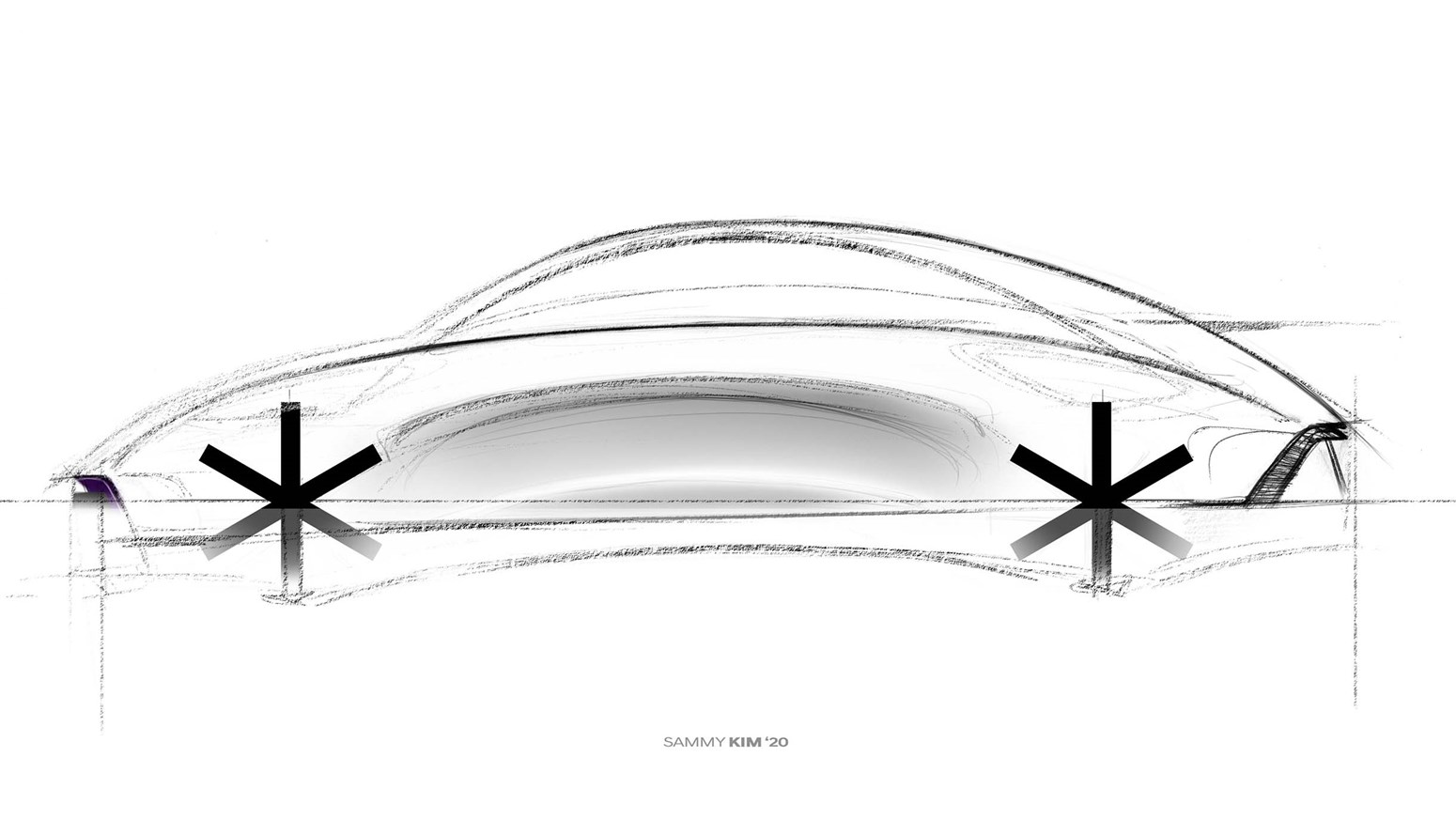 Hyundai Prophecy konceptbil skitse