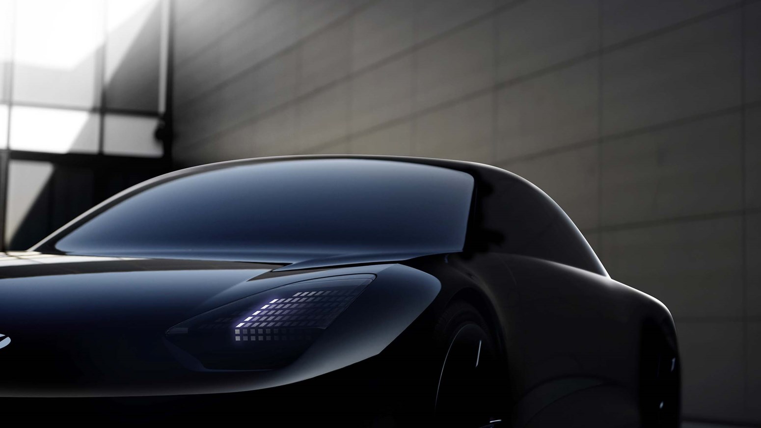 Hyundai Prophecy konceptbil med matrix LED-forlygter