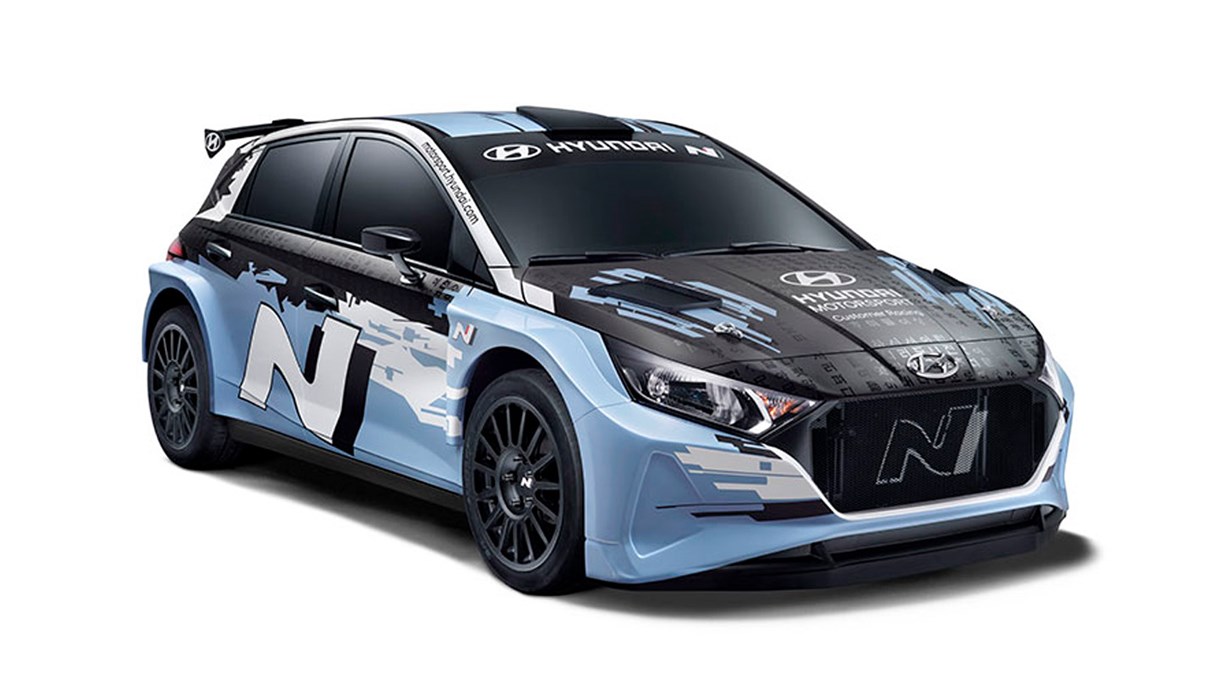 Hyundai motorsport i20 N Rally2
