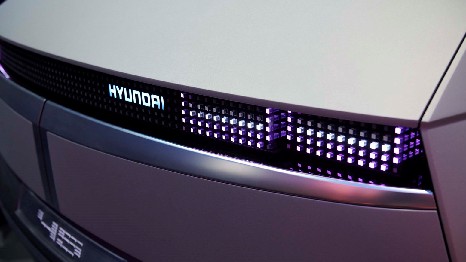 Hyundai Concept 45 LED-forlygter med 256 pixels 