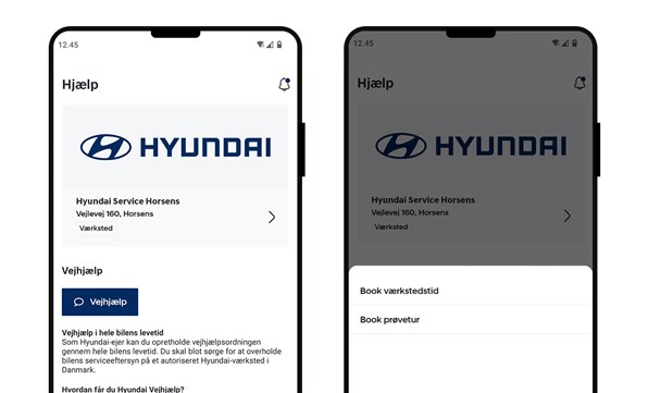 Direkte kontakt til dit Hyundai-værksted