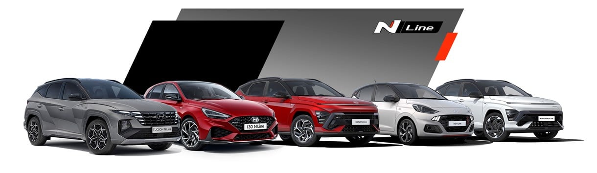 Hyundais udvalg af N-Line modeller