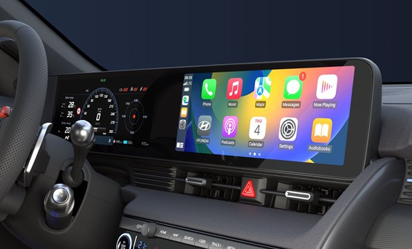 Trådløs Apple CarPlay™  og Android Auto™