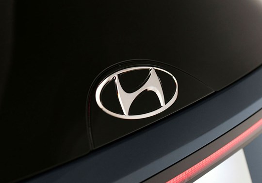 Hyundai Logo Bagende